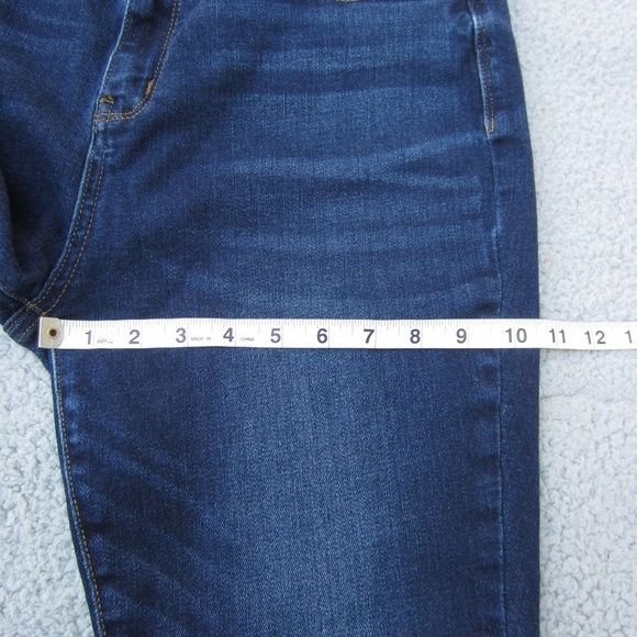 Judy Blue Jeans Womens15/32 Dark Wash Skinny Fit Stretch Mid Rise Comfy Casual - Picture 11 of 16